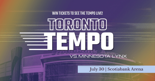 Toronto Tempo Exclusive Giveaway