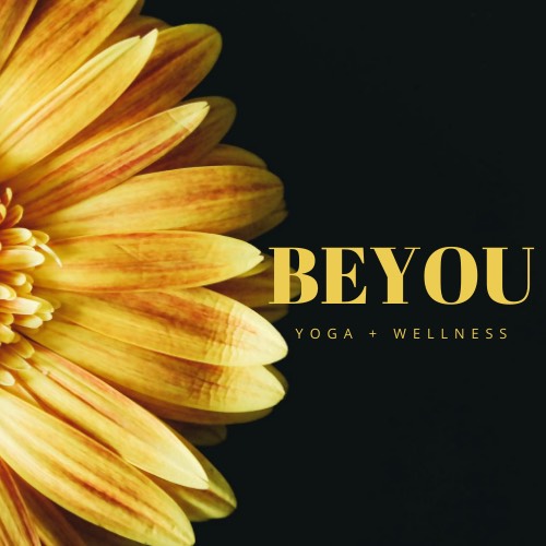 Logo for BeYou Yoga + Wellness